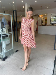 EUPHORIA MINI DRESS CHECK
