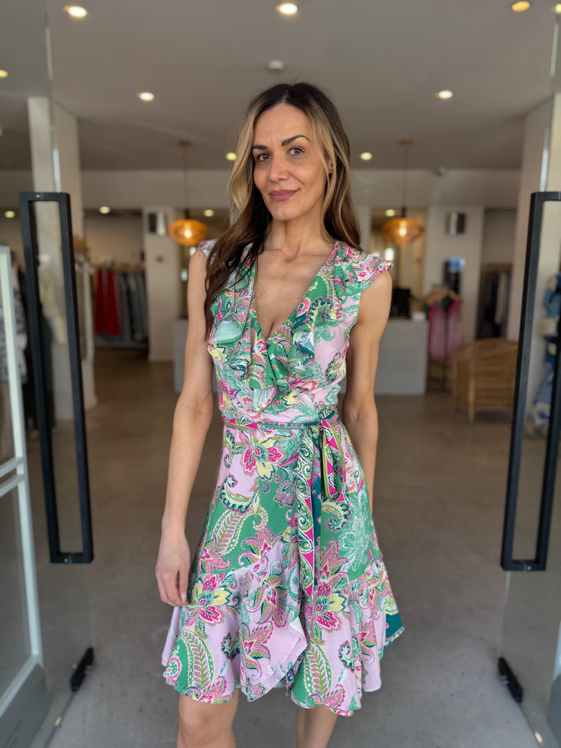 PIA WRAP DRESS