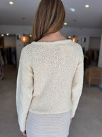 Load image into Gallery viewer, ALLURE SWEATER - CREAM
