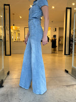 Load image into Gallery viewer, FIT FOR SUCCESS PALAZZO JUMPSUIT BLUE
