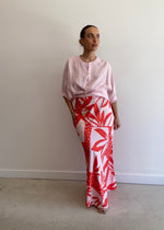 Load image into Gallery viewer, TATE MIDI SKIRT CORAL PINK
