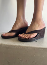 Load image into Gallery viewer, RAVYN HEEL - CHOCOLATE
