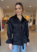 Load image into Gallery viewer, TAULAH SHIRT - BLACK
