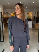 Load image into Gallery viewer, RETREAT KNIT JUMPER CAVIAR
