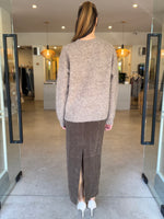 Load image into Gallery viewer, SHYLA SKIRT CHOCOLATE
