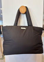 Load image into Gallery viewer, PALAIS PUFFER BAG BLACK
