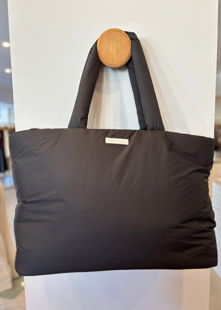 PALAIS PUFFER BAG BLACK