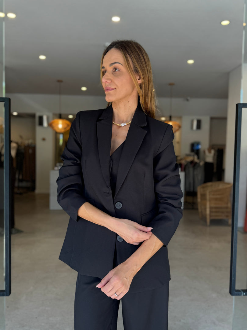 BETTINA RELAXED BLAZER BLACK