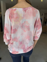 Load image into Gallery viewer, FLOWER PRINT KNIT - ROSA ANTIC
