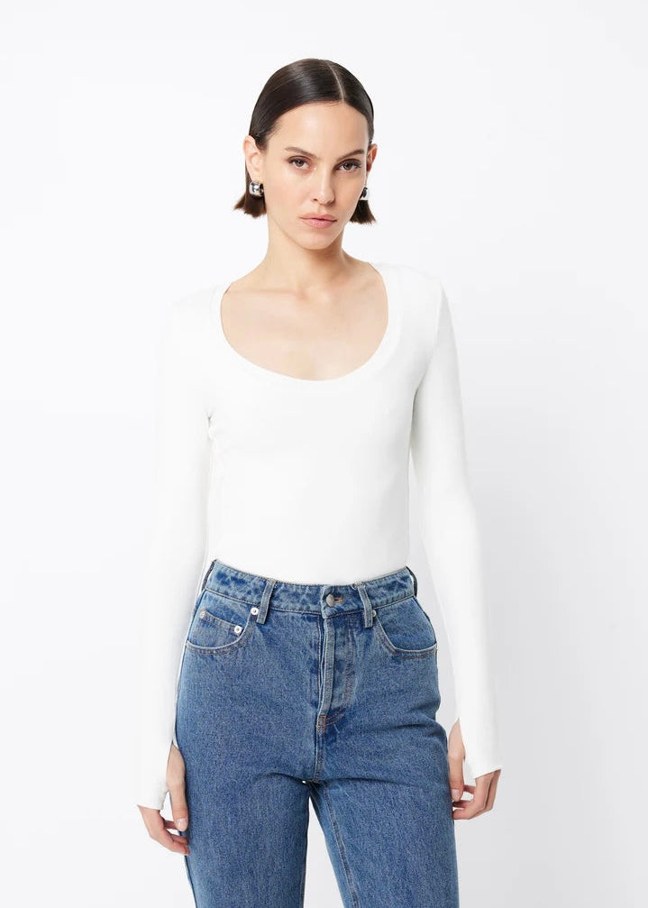 LINCOLN TOP - WHITE