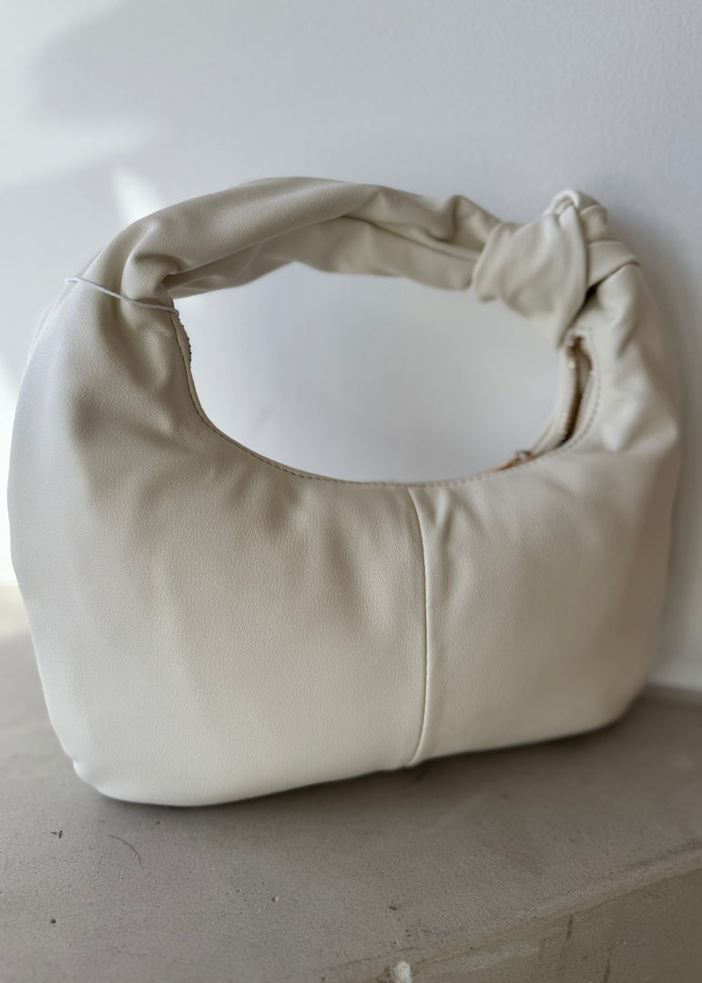 MYLA HANDLE BAG - BONE