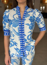 Load image into Gallery viewer, CALANTHA ROUCHED SHIRT
