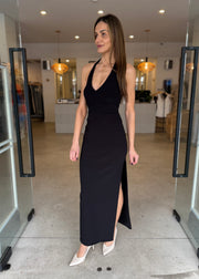 ARIVEN HALTER MAXI DESS