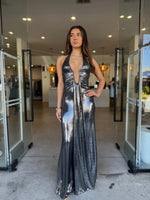 Load image into Gallery viewer, JENNIFER FOIL DRESS
