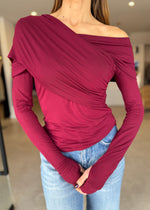 Load image into Gallery viewer, DELGADO TOP - WINE

