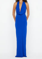 Load image into Gallery viewer, NESSIE MAXI DRESS ULTRAMARINE
