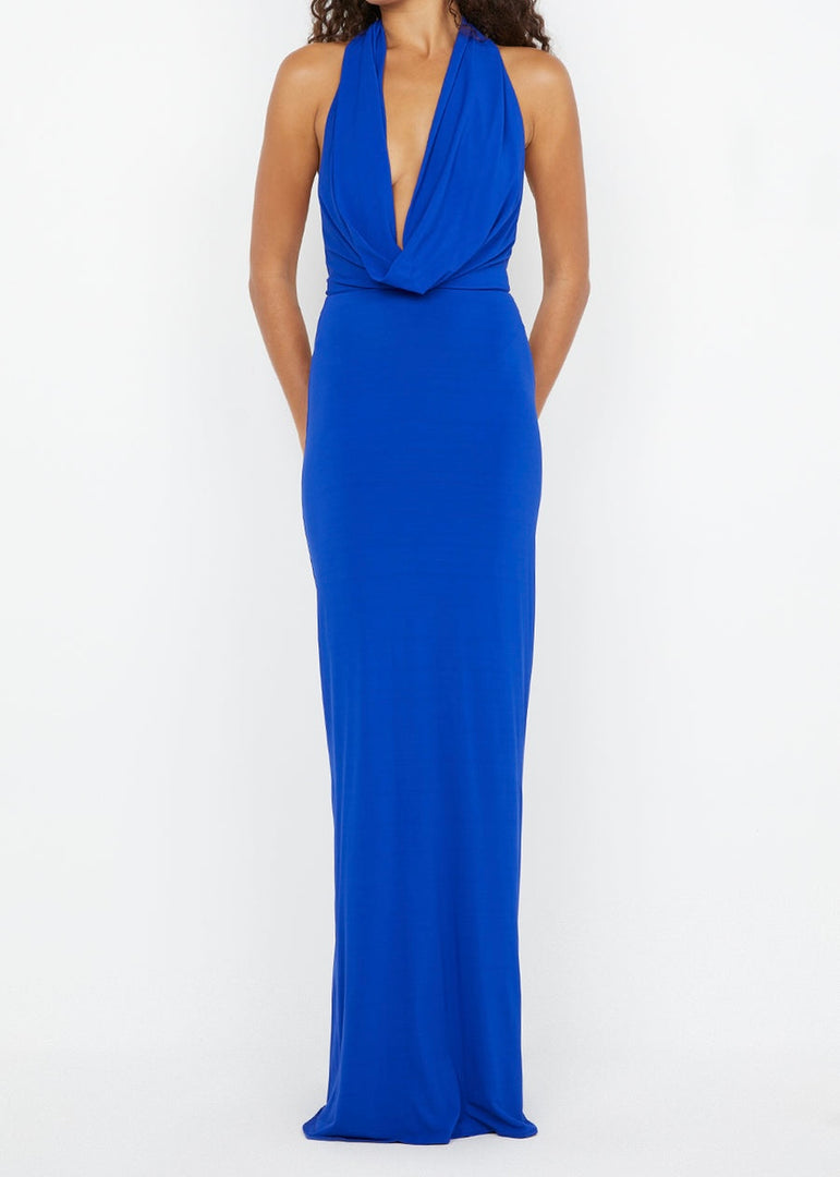 NESSIE MAXI DRESS ULTRAMARINE