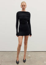 Load image into Gallery viewer, KAI MINI DRESS - SHADOW

