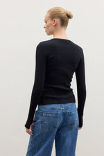Load image into Gallery viewer, MAYA TOP - BLACK
