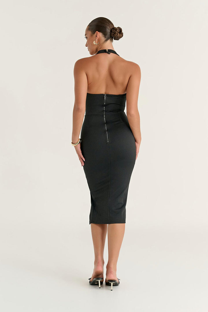 LOST IN WONDERLAND DRESS - BLACK