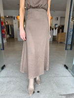Load image into Gallery viewer, WILLA MIDI SKIRT TRUFFLE
