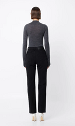 Load image into Gallery viewer, MAINE TURTLENECK MERINO TOP - CHARCOAL
