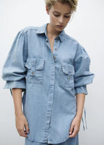 Load image into Gallery viewer, ELLSWORTH GATHER SHIRT

