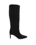 Load image into Gallery viewer, HUDA BOOT - BLACK FAUX SUEDE
