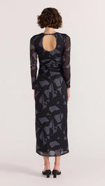Load image into Gallery viewer, AURA MESH MIDI DRESS
