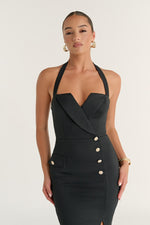 Load image into Gallery viewer, LOST IN WONDERLAND DRESS - BLACK

