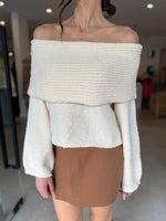 Load image into Gallery viewer, SANNA OS SWEATER - CREAM
