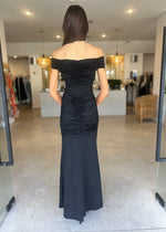 Load image into Gallery viewer, PRESUMPTUOUS OS DRESS - BLACK
