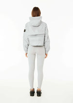 Load image into Gallery viewer, CROPPED MAN DOWN JACKET - DOVE
