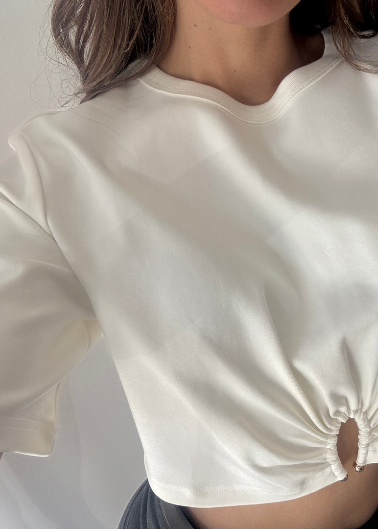DAWSON RING TEE - WHITE