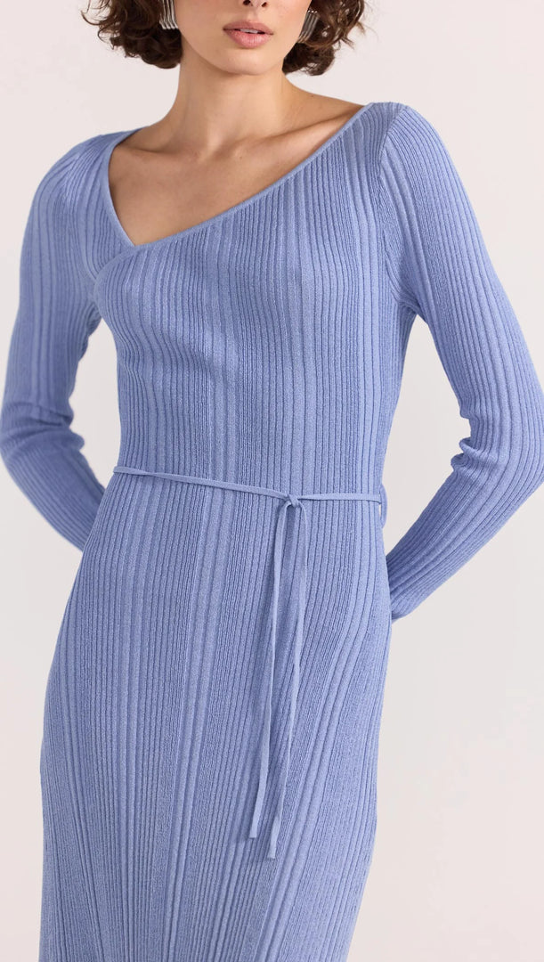 AMIRA KNIT MIDI DRESS
