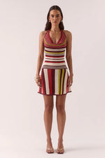 Load image into Gallery viewer, PANDORA KNIT DRESS STRIPE XS
