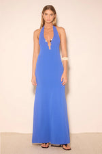 Load image into Gallery viewer, NILE KNIT DRESS AZUL
