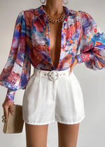 Load image into Gallery viewer, FLEETWOOD BLOUSE - SALERNO

