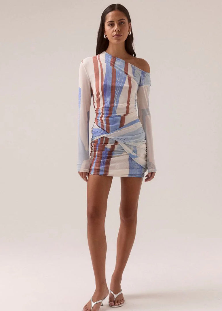 HUNTER MESH MINI DRESS