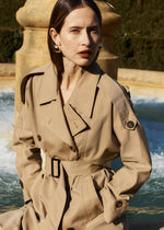 Load image into Gallery viewer, ABIGAIL TRENCH COAT
