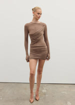 Load image into Gallery viewer, KANANI MINI DRESS - CLAY
