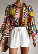 Load image into Gallery viewer, FLEETWOOD BLOUSE - PHAEDRA
