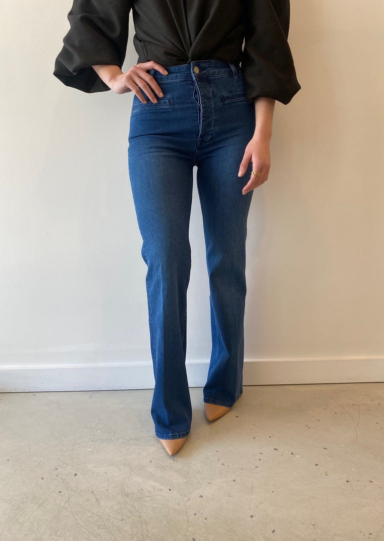 PERCY FLARE JEAN - DENIM