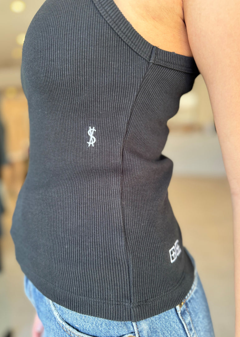 STACKED SYNDICATE TANK - EXTRA BLACK