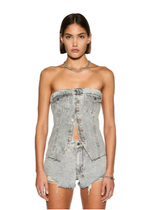 Load image into Gallery viewer, RETRO BUSTIER DIME CRYSTAL
