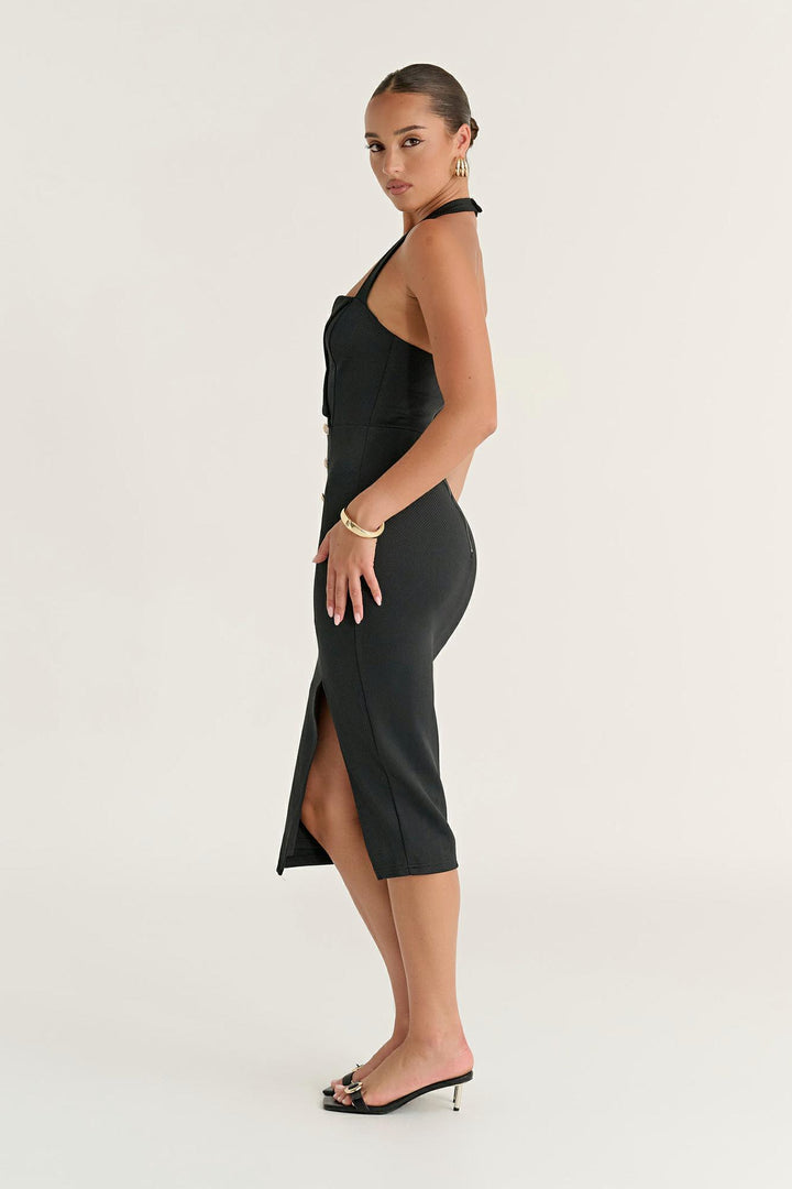 LOST IN WONDERLAND DRESS - BLACK