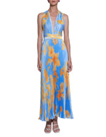 Load image into Gallery viewer, MODERNISTE GOWN - JARDIN BLUE
