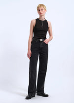 Load image into Gallery viewer, ECHO JEAN - TAR RETRO BLACK
