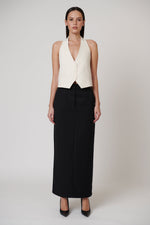 Load image into Gallery viewer, PHEONIX MAXI SKIRT BLACK
