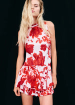 Load image into Gallery viewer, ALEYNA MINI DRESS GERANIUM
